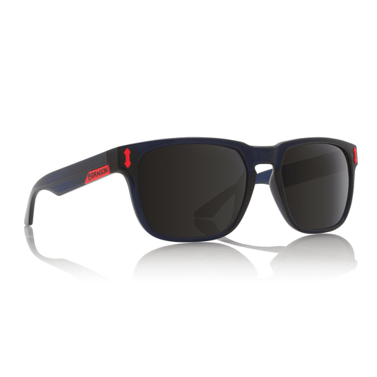 Dragon Monarch Sunglasses - Crystal Navy / Grey